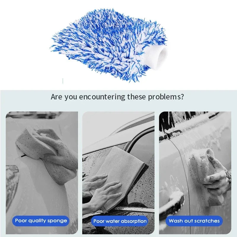 Auron Wash Mitt – Premium Microfiber Wash Mitt